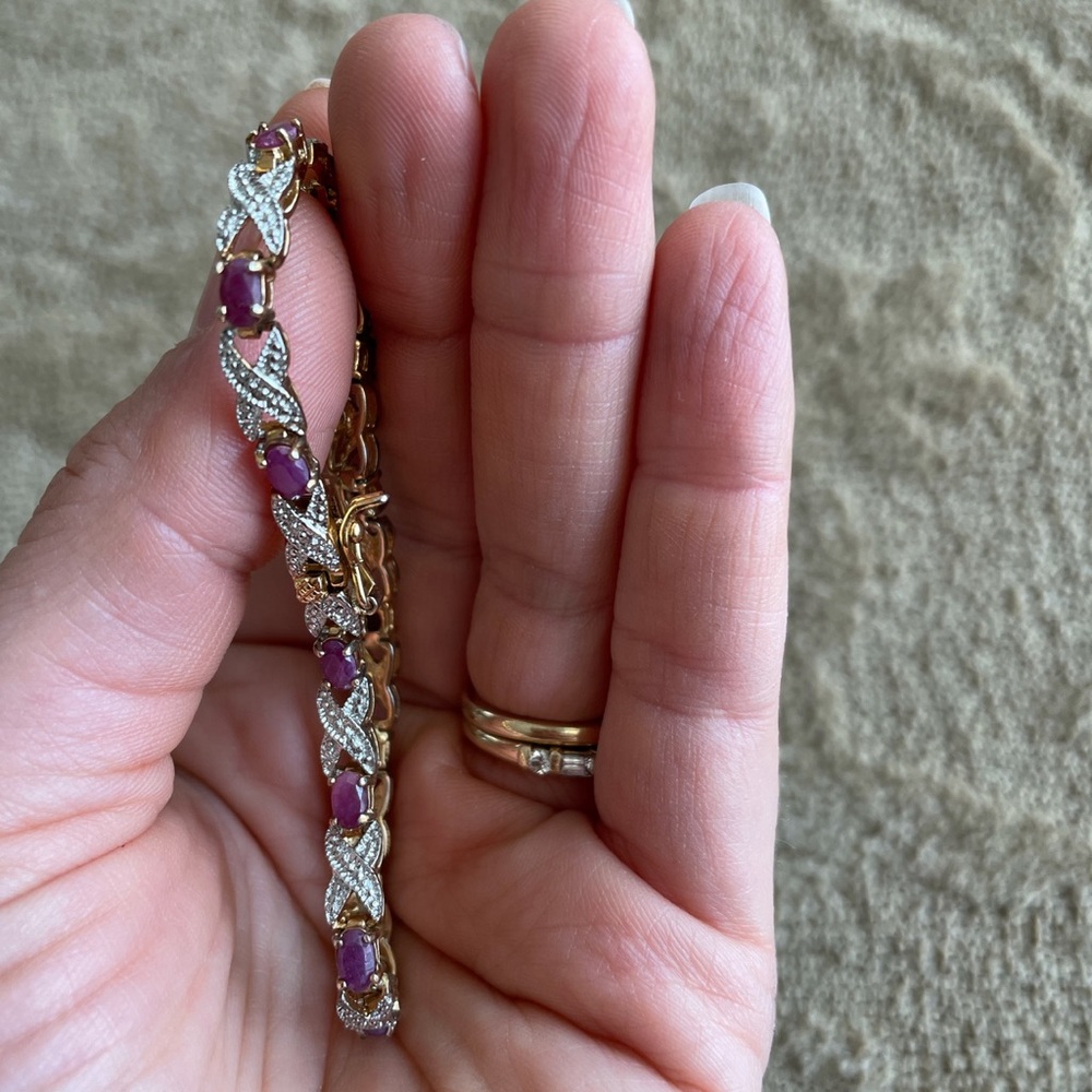 Vintage Valentine bracelet.